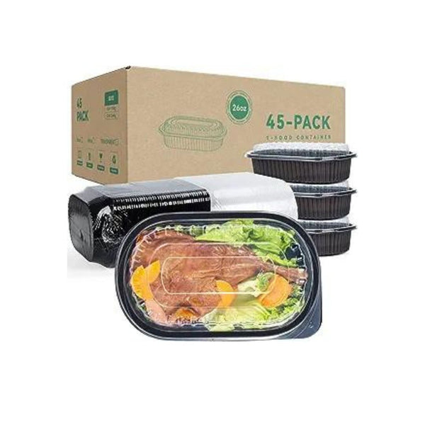 45-Pack Take Out Containers
