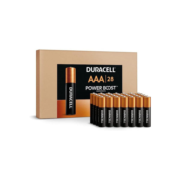 28-Count Duracell Coppertop AAA Batteries