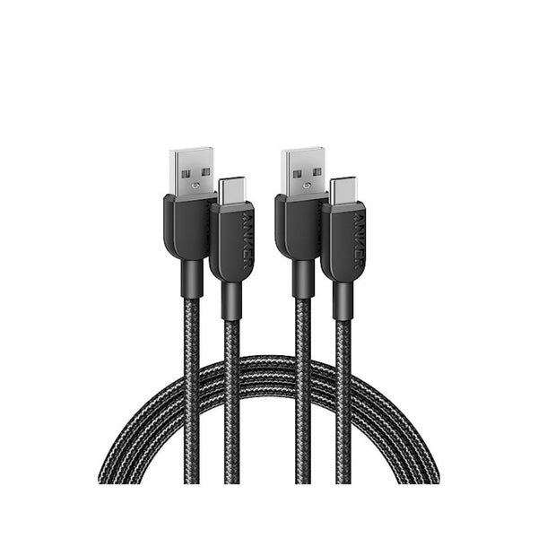 2-Pack Anker 6' USB-C to USB-A Charging Cable