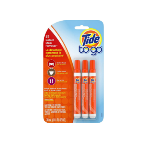 3-Pack Tide To Go Liquid Stain Remover Pen