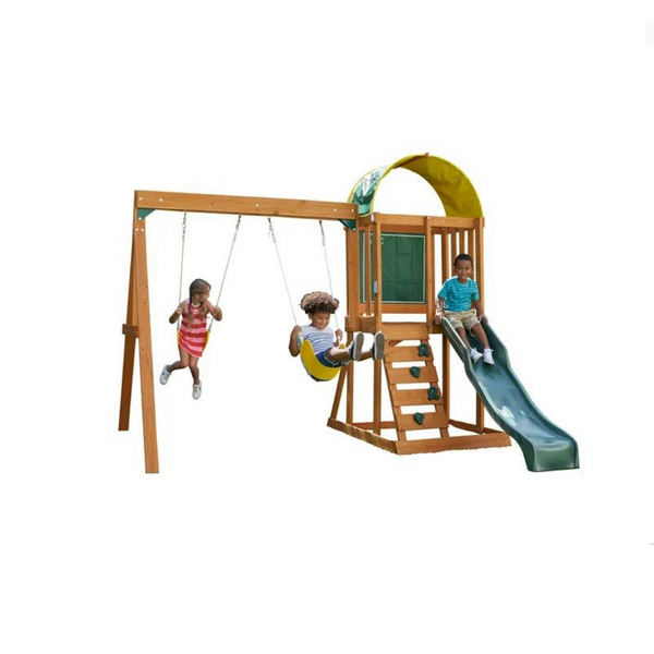 KidKraft Ainsley Wooden Outdoor Swing Set