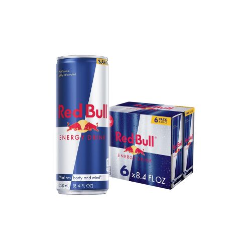 6-Pack Red Bull Energy Drink, Original