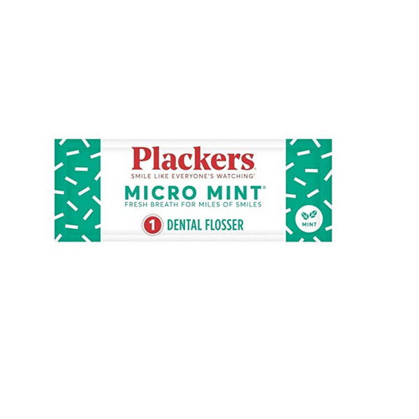 Plackers Micro Mint Dental Floss Picks (500 Count)