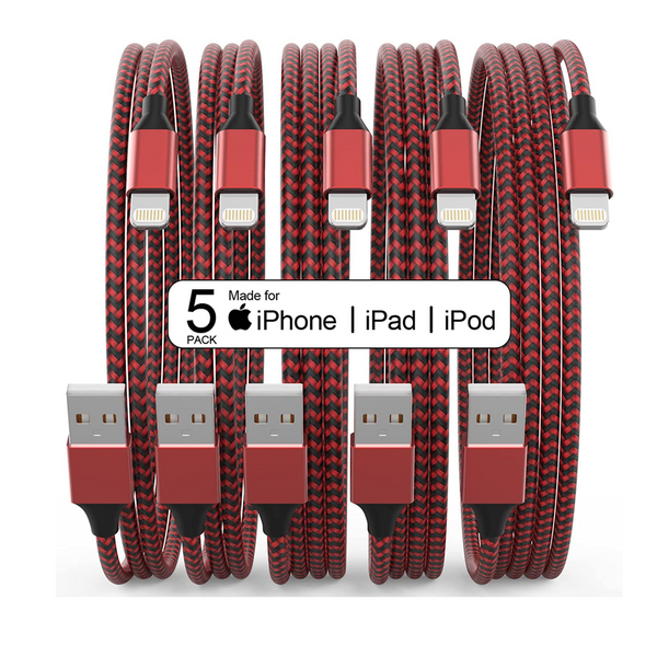 5 Fast Charging iPhone Lightning Cables