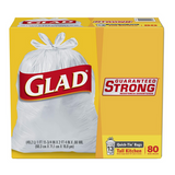 80 Glad 13 Gallon Tall Quick-Tie Trash Bags