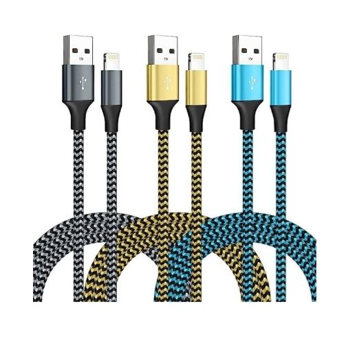 3 Pack 6FT USB Iphone Chargers