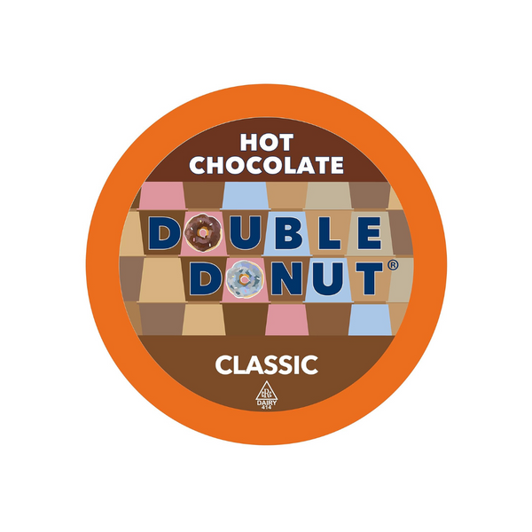 24 Double Donut Hot Chocolate Pods