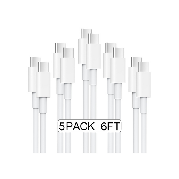 5 USB C to USB C Cables