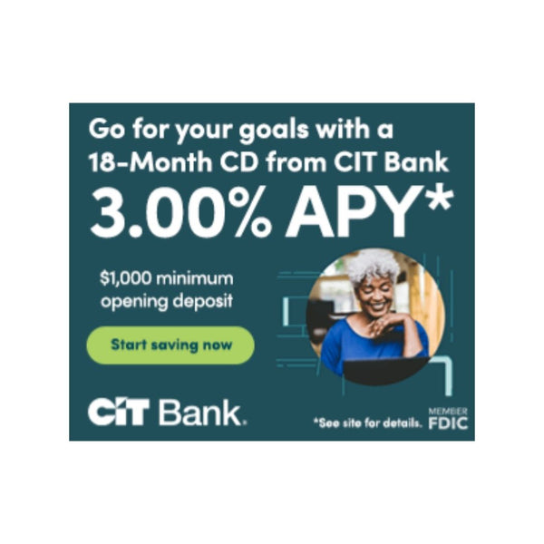 CIT Bank 18-Month CD