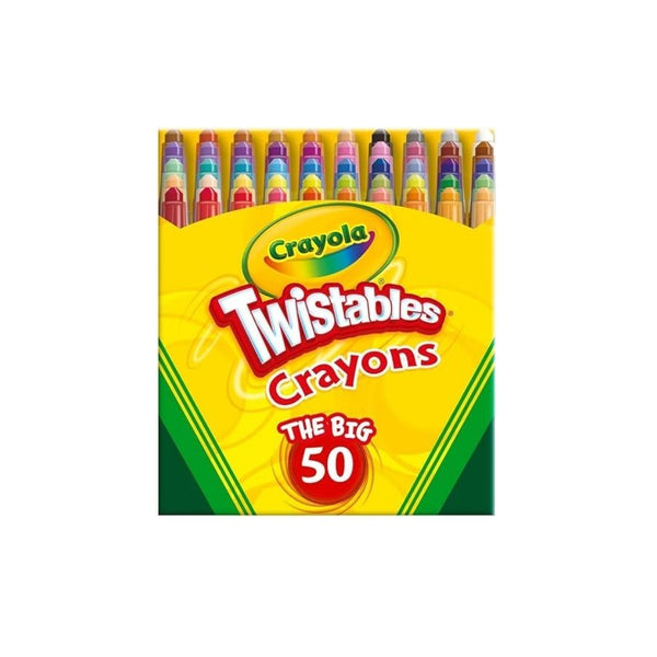 50-CT Crayola Mini Twistables Crayons