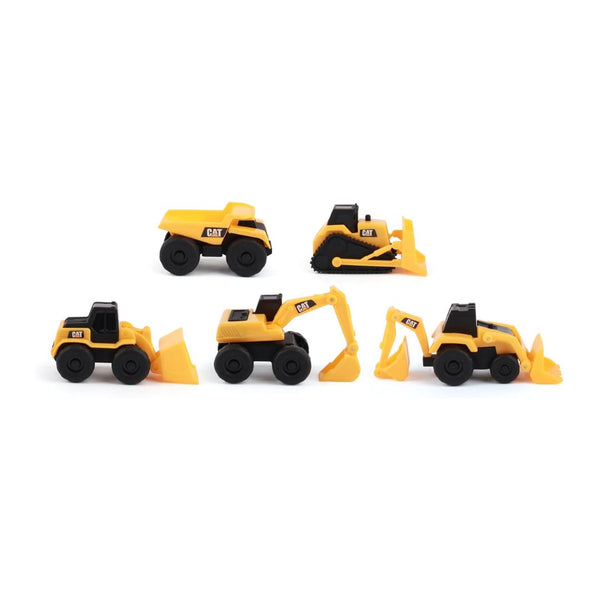 5-Pack Cat Construction Little Machines Trucks