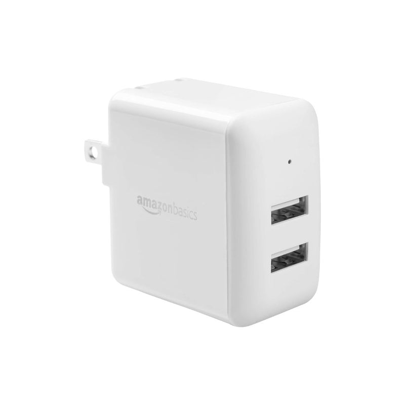 AmazonBasics 24W USB-A Wall Charger