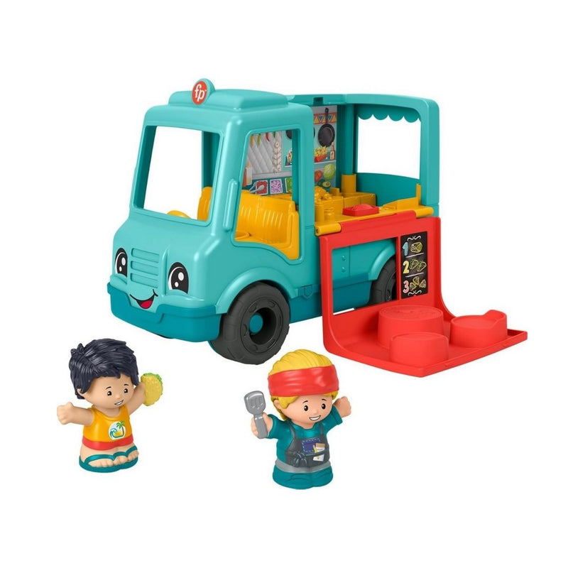 Fisher-Price Little People Musical Toddler Toy Serve It Up Food Truck Vehicle