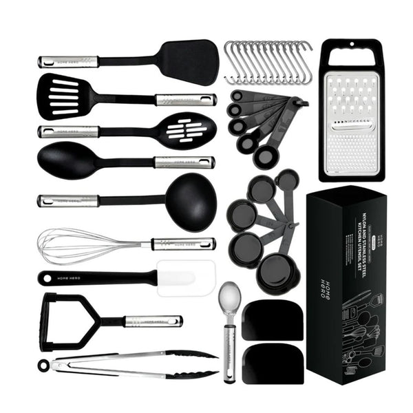 35-Pcs Silicone Kitchen Utensils Set