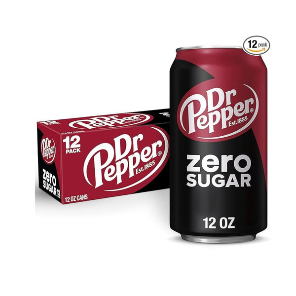 12-Pack Dr Pepper Zero Sugar