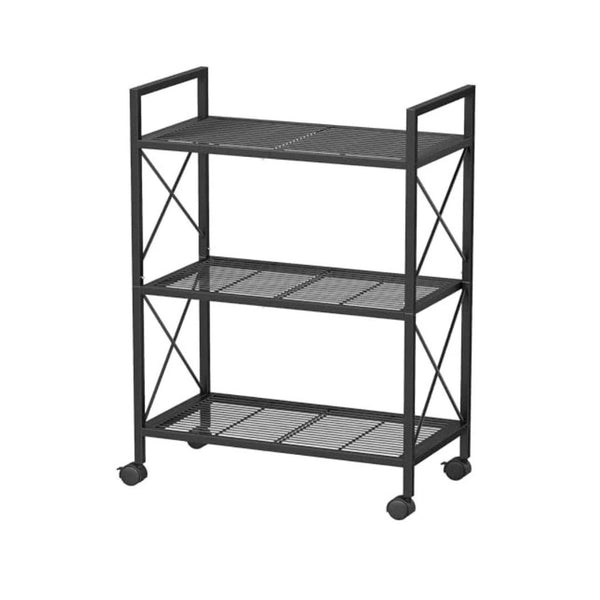 SONGMICS Rolling Metal Storage Rack