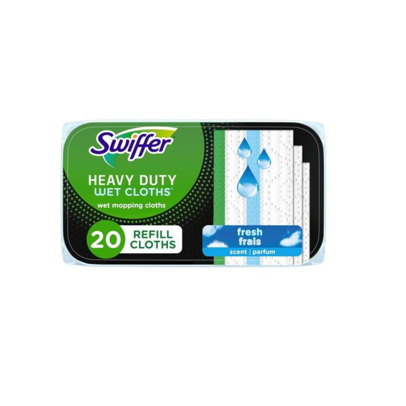 40 Swiffer Sweep + Mop Heavy Duty Wet Pad Refills