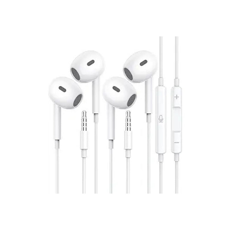 2-Pack 3.5mm Headphones with Mic