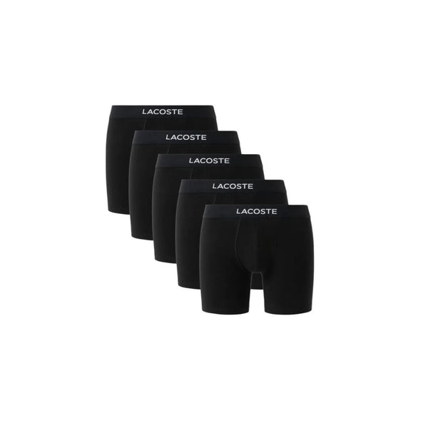 5-Pack Lacoste Men's Cotton Stretch Boxer Briefs