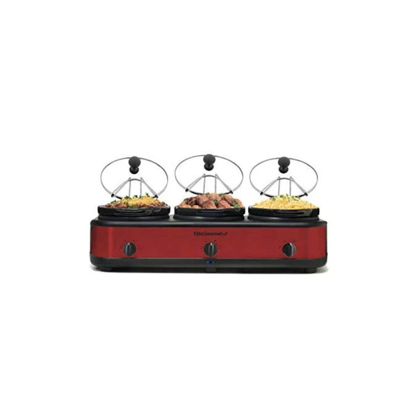 Elite Gourmet Slow Cooker Buffet