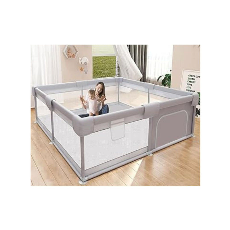 Baby Playpen with Breathable Mesh 50"x50"