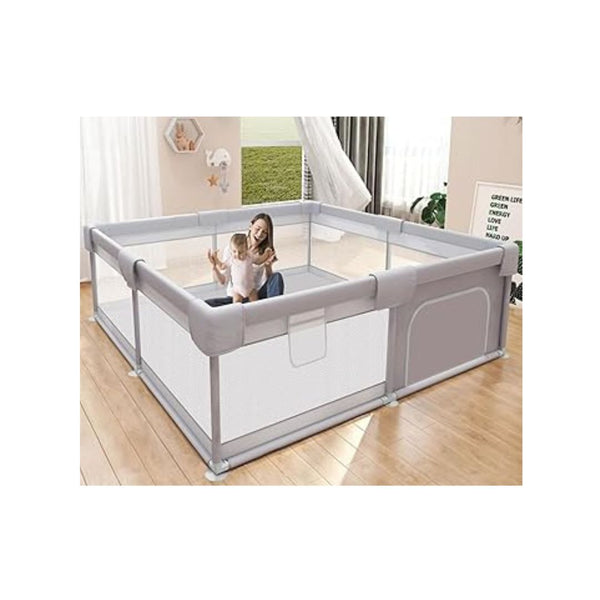 Baby Playpen with Breathable Mesh 50"x50"