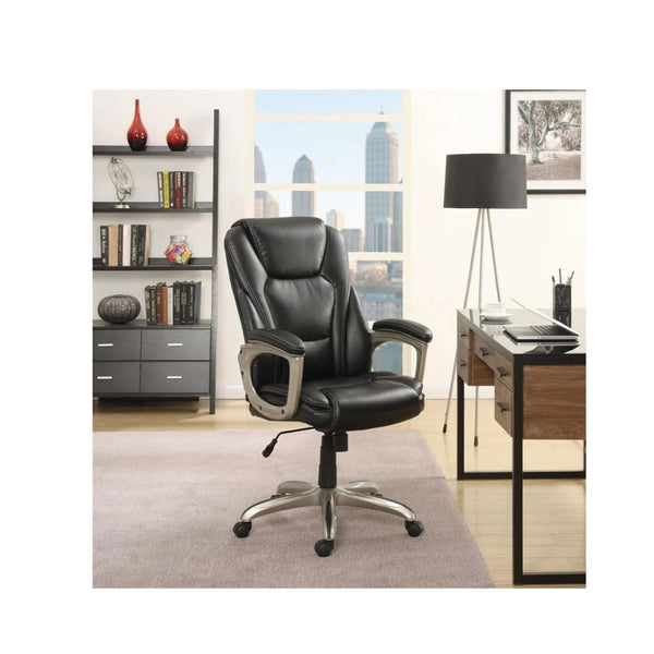 Heavy-Duty Bonded Leather Commercial Office Chair