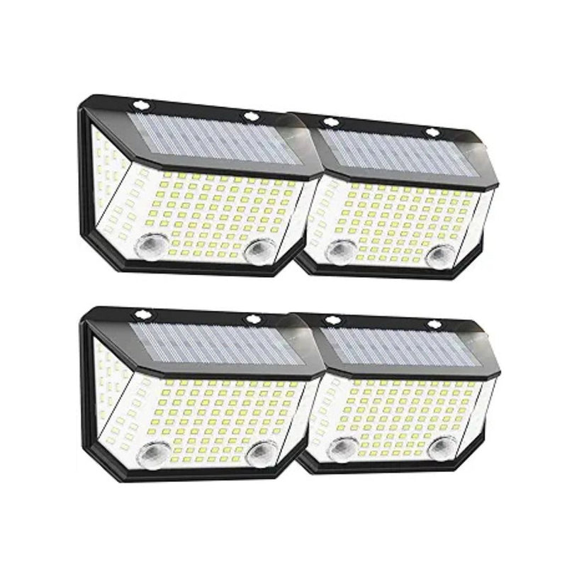 4-Pack Waterproof LED Solar Motion Sensor Lights