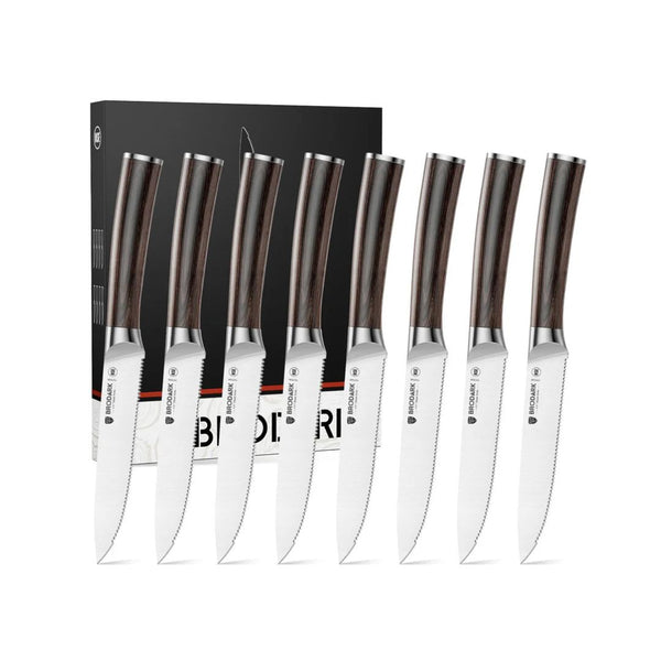 Set of 8 Serrated Steak Knives
