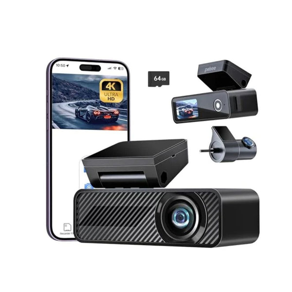 Duo 4k Full Dash Camera System With 64GB SD