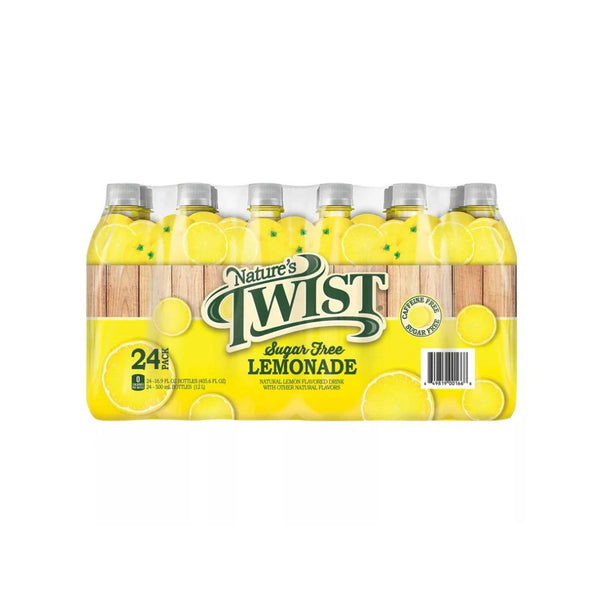 24-Pack Nature's Twist Sugar Free Lemonade