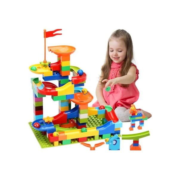 Marble Run Building Blocks Set