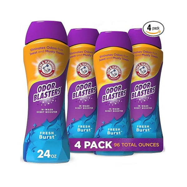 4-Pack Arm & Hammer Odor Blaster In-Wash Scent Booster