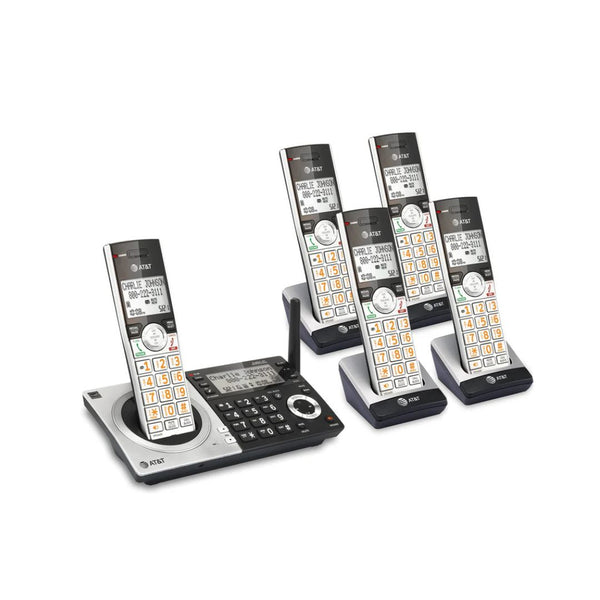 AT&T 5-Handset Cordless Phone with Answering Machine