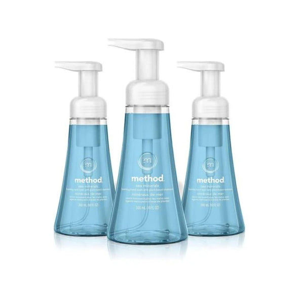 3-Pack Method Foaming Hand Soap (2 Scents)