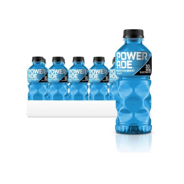 24-Pack POWERADE Sports Drink Mountain Berry Blast 20 oz