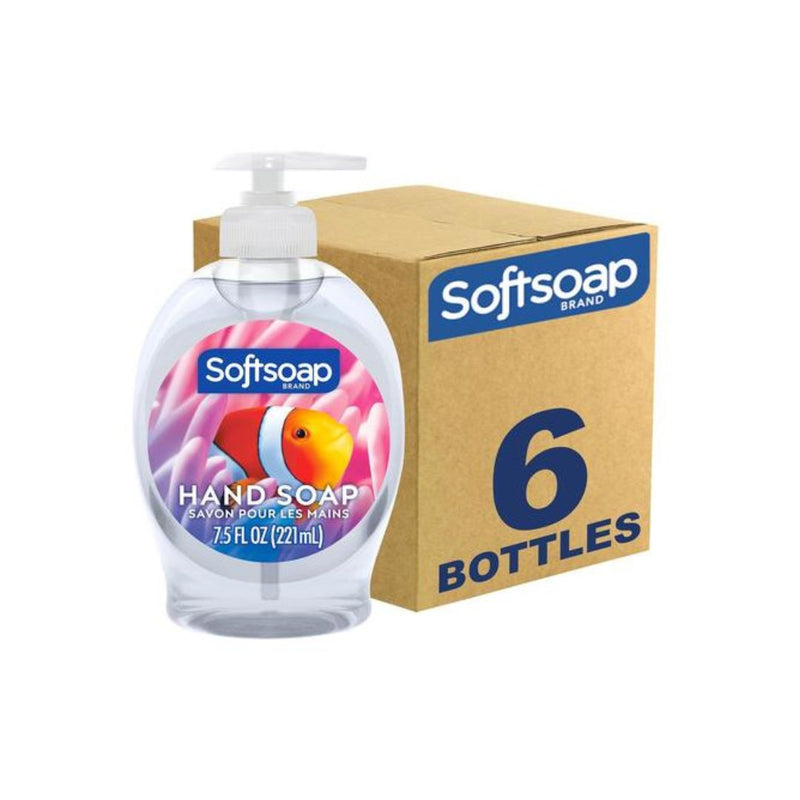 6 Bottles of Softsoap Liquid Hand Soap (4 Scents)