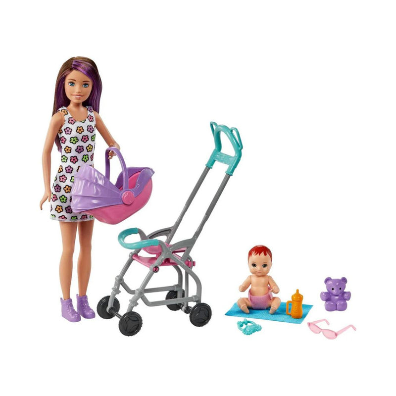 Barbie Skipper Babysitters Playset with Doll & Accessories