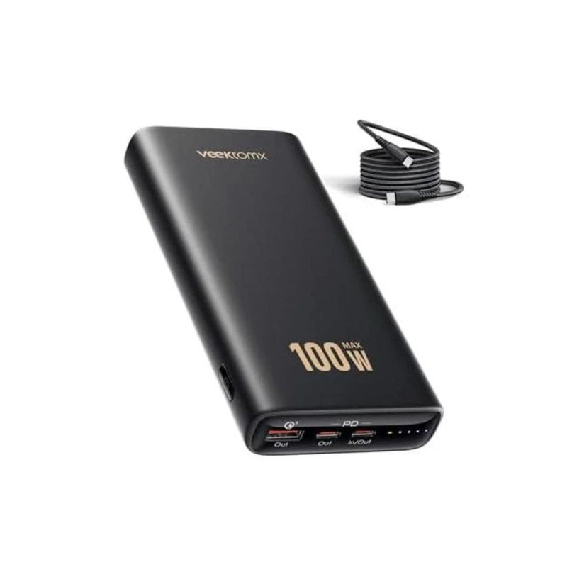 20,000mAh Fast Charging Laptop Power Bank w/ 100W PD Output