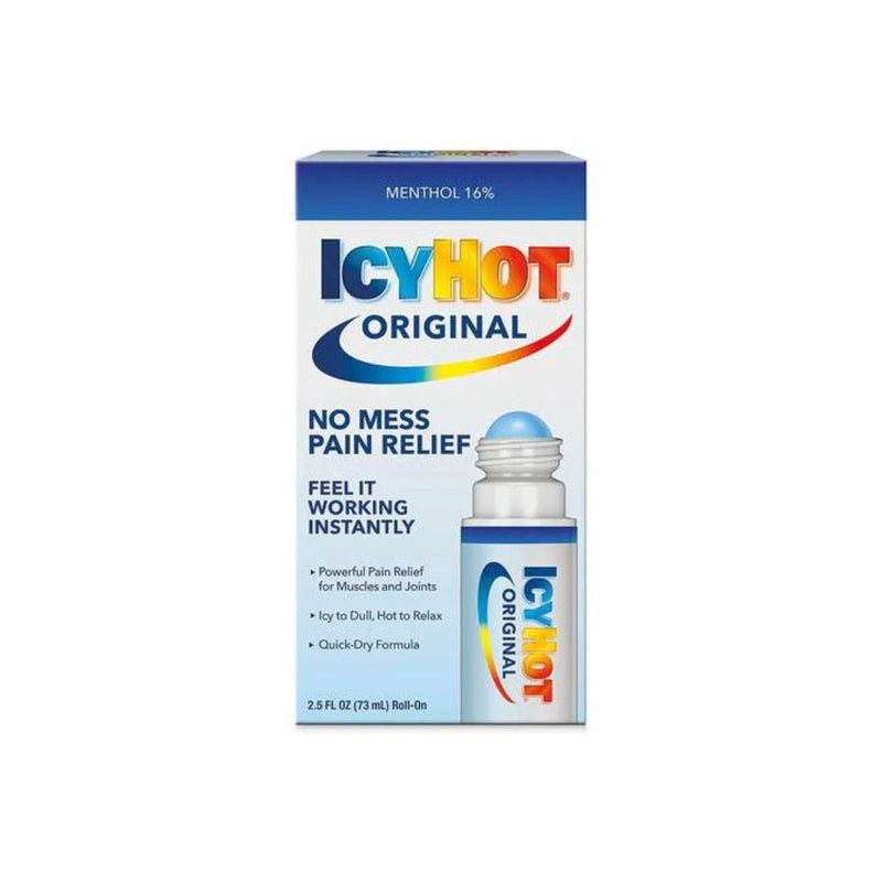 Icy Hot Original Medicated Pain Relief Liquid w/ No Mess Applicator