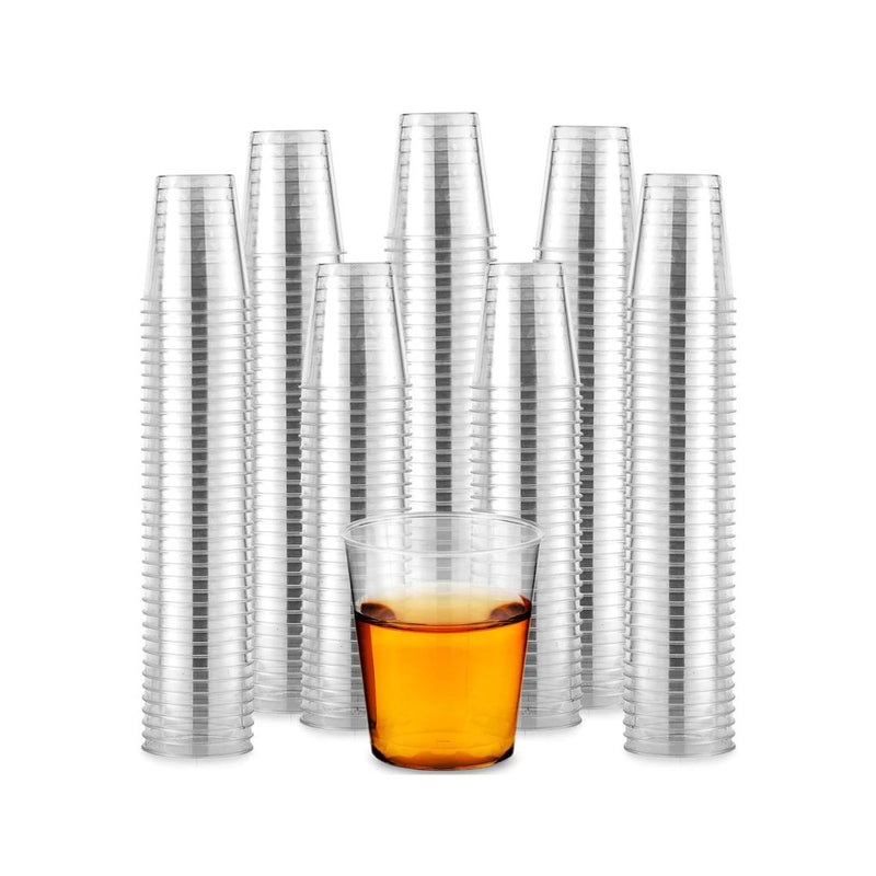 1000-Count Clear 1.5 Oz Plastic Shot Glasses