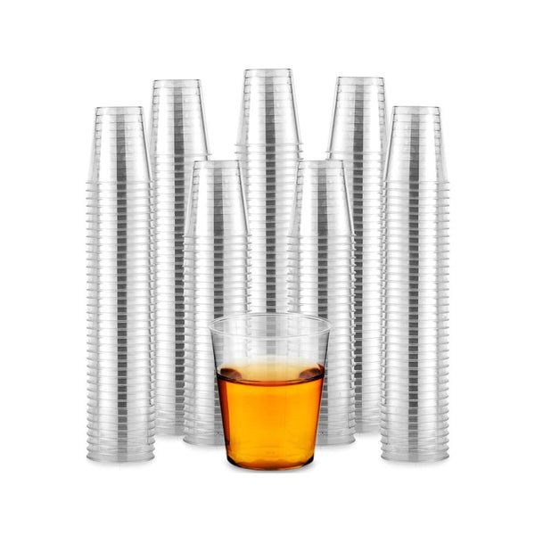 1000-Count Clear 1.5 Oz Plastic Shot Glasses