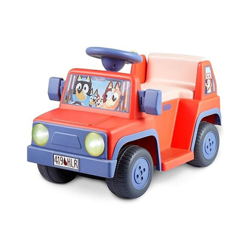 Bluey 6V Ride-On Car for Toddlers