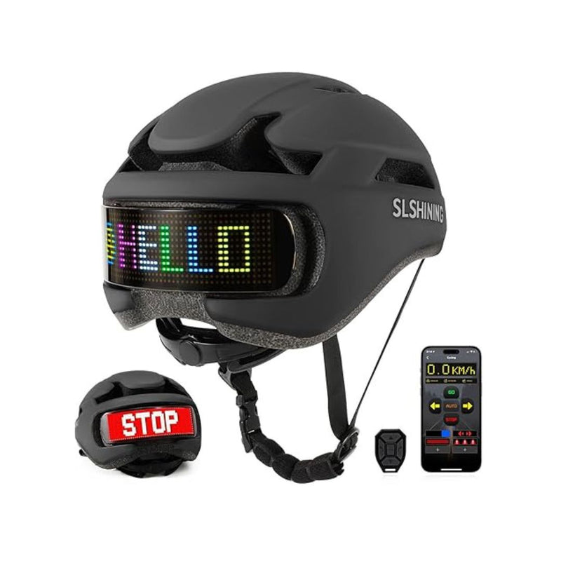 Smart Bike Helmet with LED Lights