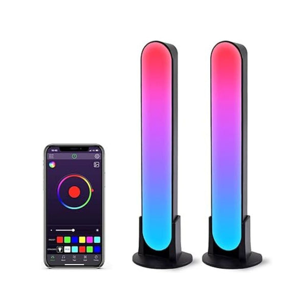 2 Color Light Bars With Music Modes