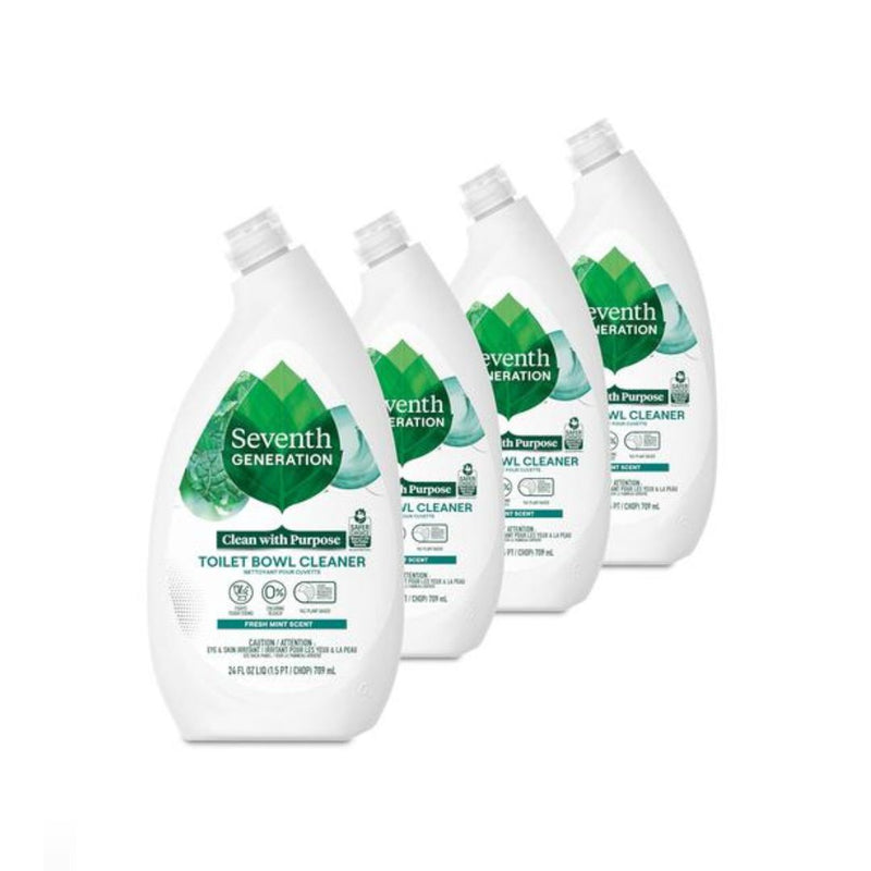4-Pack Seventh Generation Toilet Bowl Cleaner