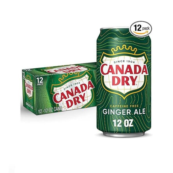 12-Pack Canada Dry Ginger Ale 12 oz