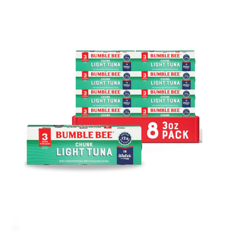 24-Pack Bumble Bee Chunk Light Tuna Cans