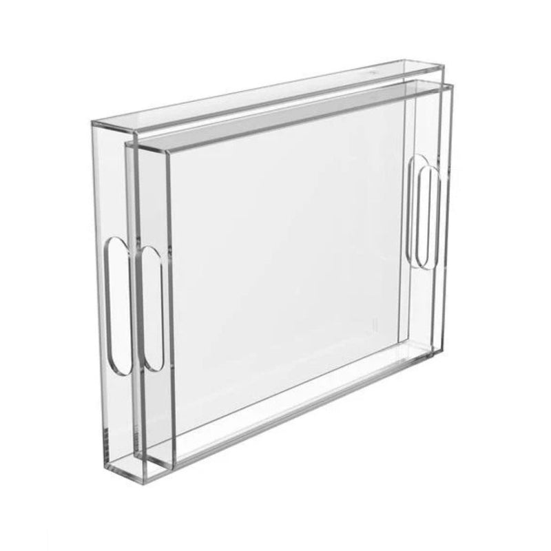 2-Pack Acrylic Serving Trays