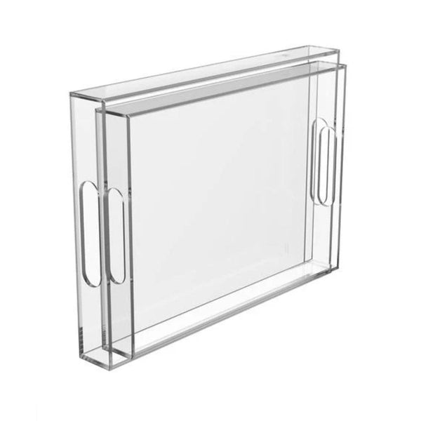 2-Pack Acrylic Serving Trays